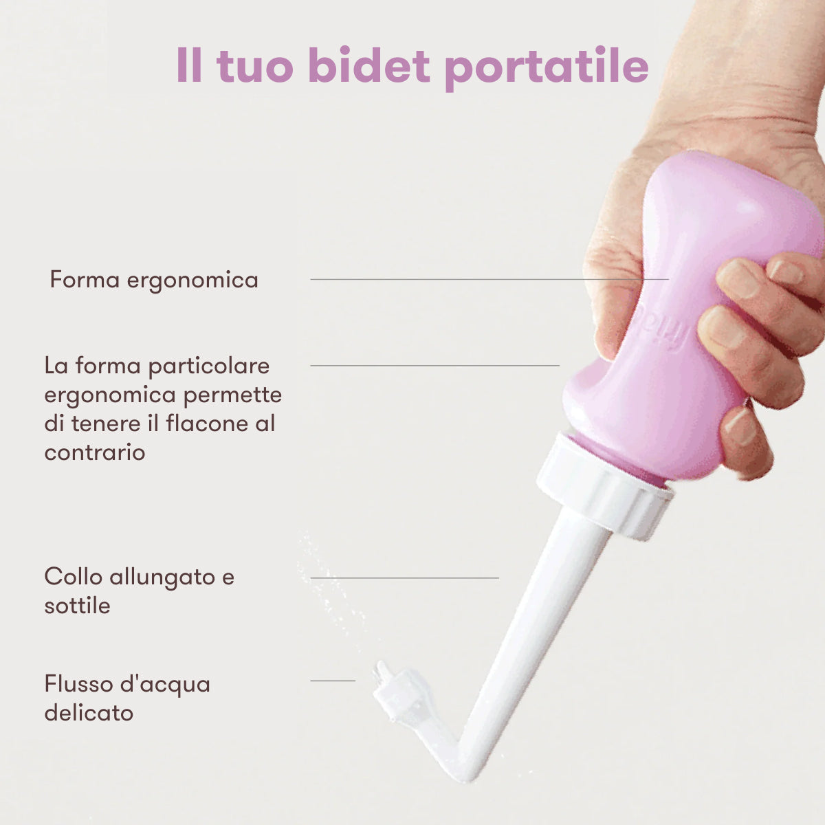 Peri Bottle detergente per perineo post parto