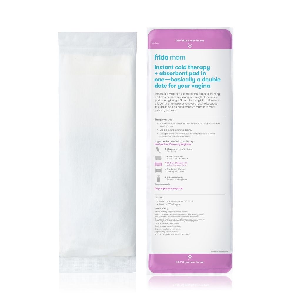 Maxi assorbenti post parto con funzione rinfrescante Instant Ice 2in1