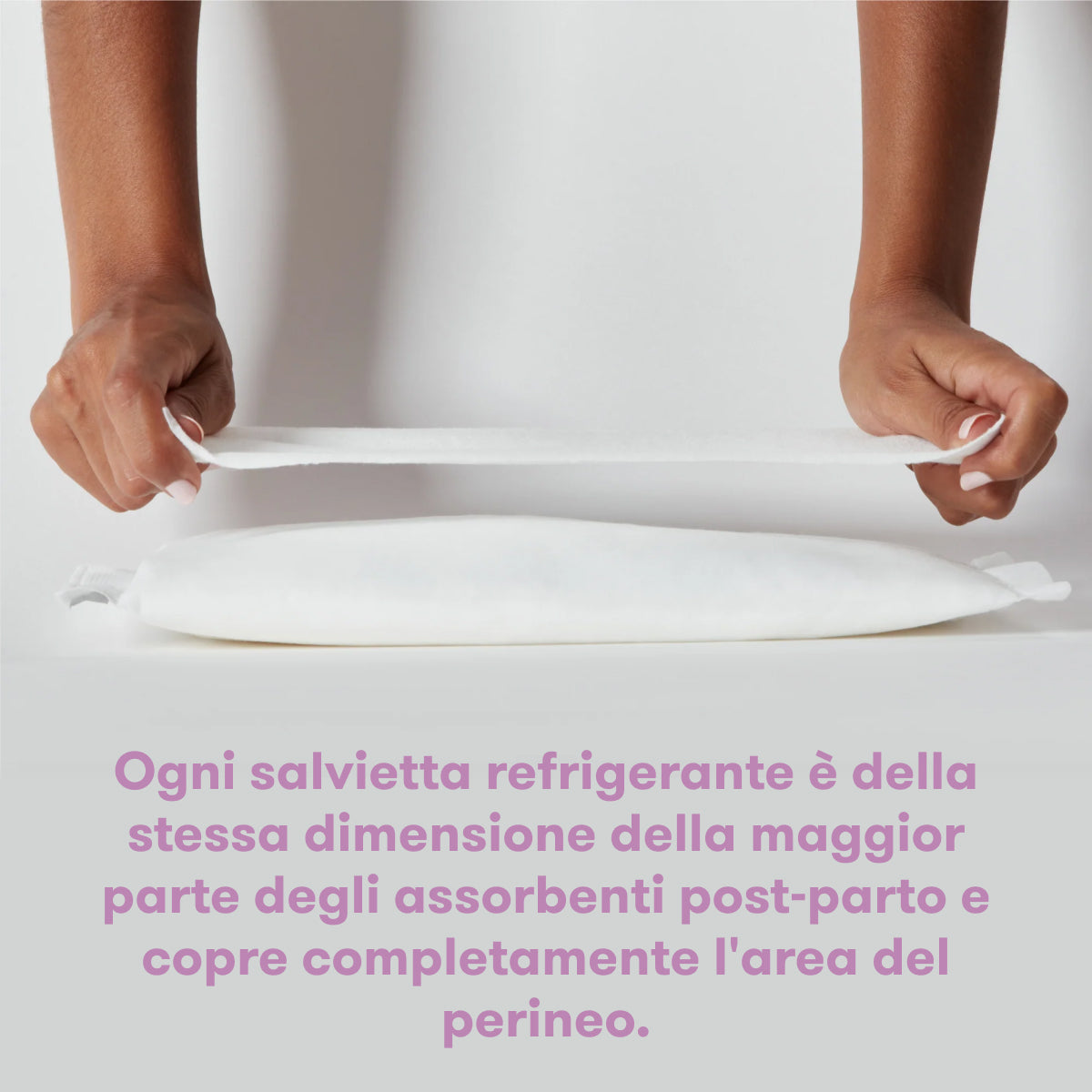 Salviette rinfrescanti per il perineo