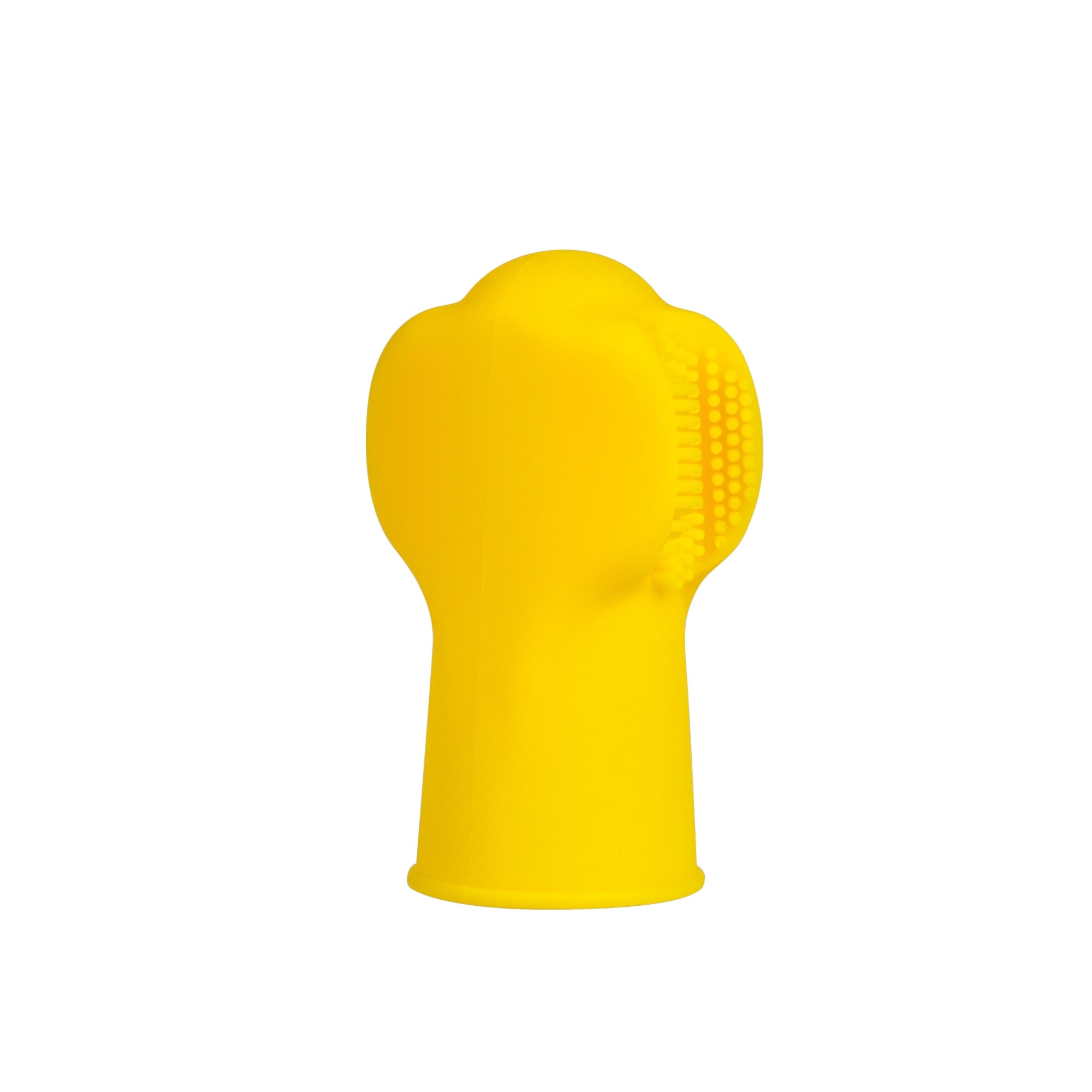 Spazzolino da dito in silicone doppio