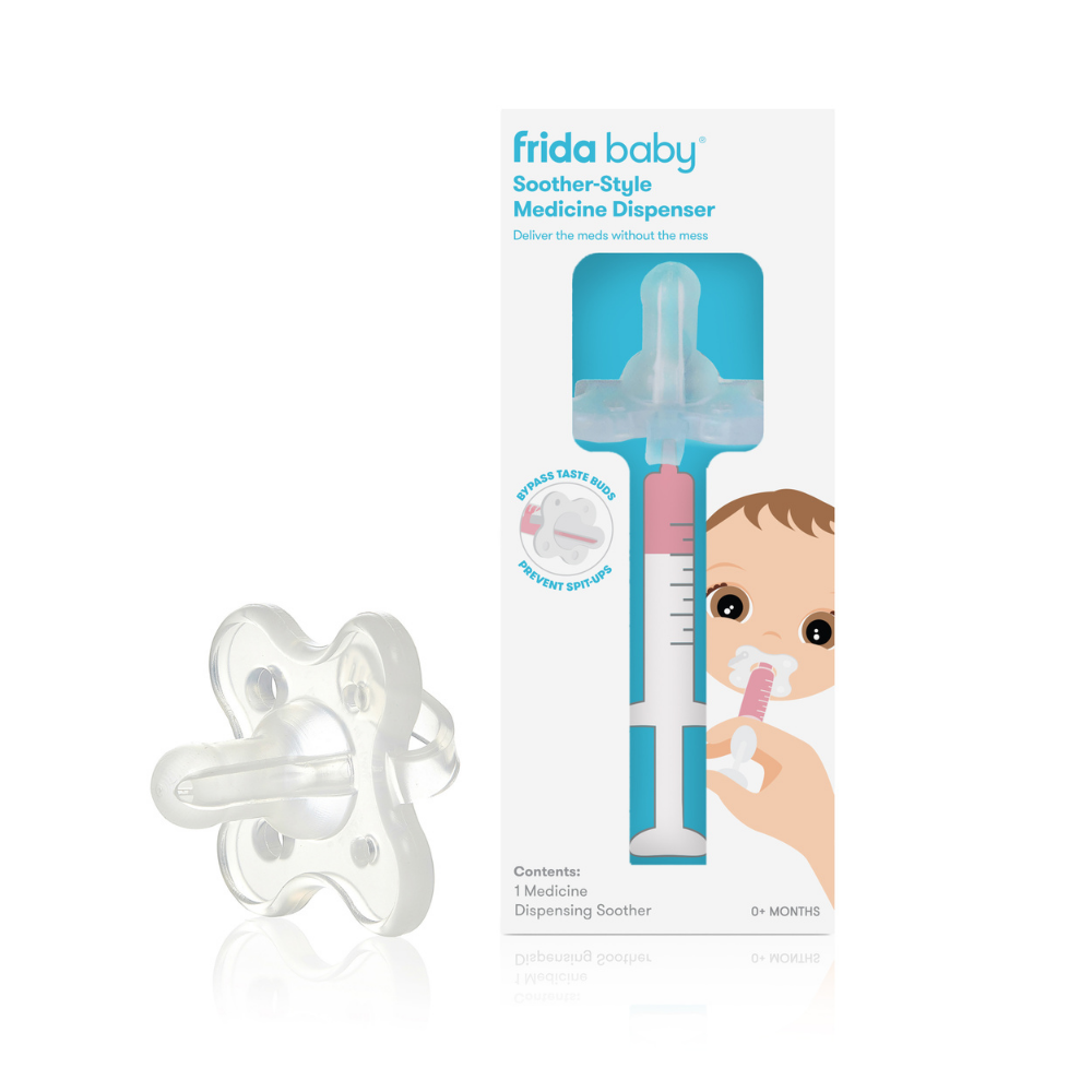 Dispenser per medicinali a forma di ciuccio