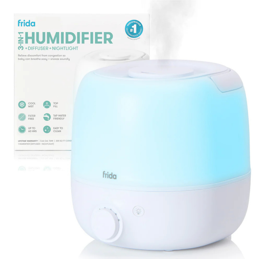 Umidificatore con diffusore e luce notturna Frida Baby 3 in 1