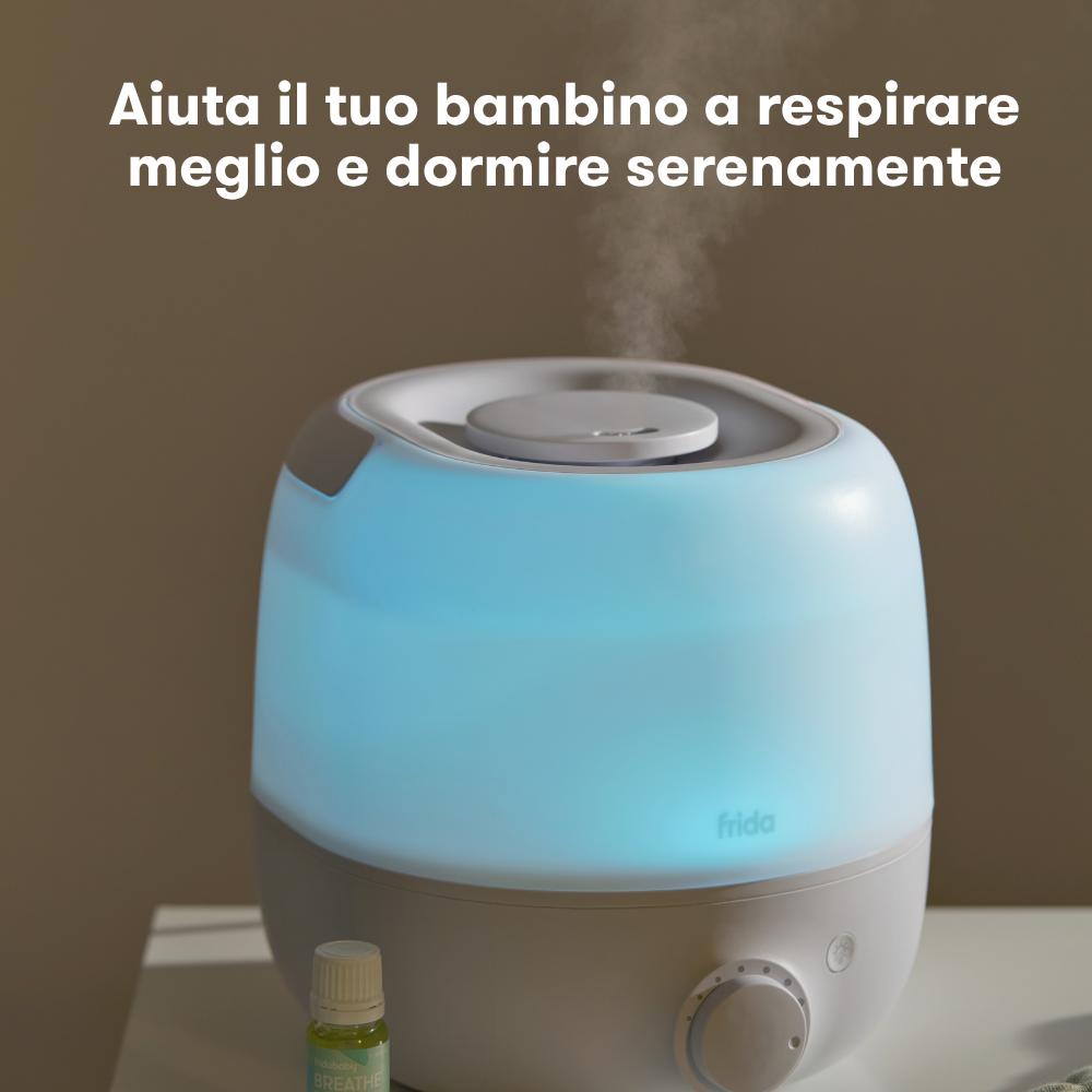 Umidificatore con diffusore e luce notturna Frida Baby 3 in 1