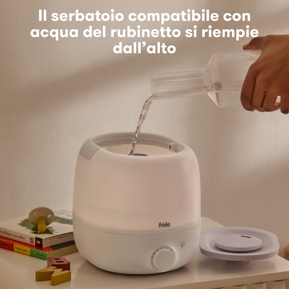 Umidificatore con diffusore e luce notturna Frida Baby 3 in 1
