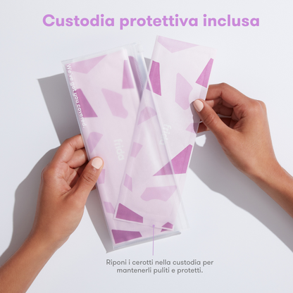 Cerotti Frida Mom in silicone medicale per cicatrice da parto cesareo (6 pezzi)