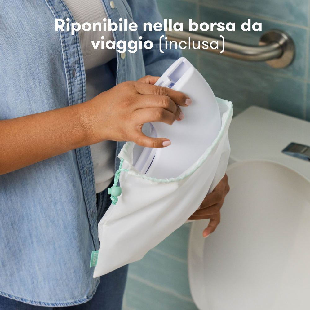 Riduttore WC Pieghevole da Viaggio