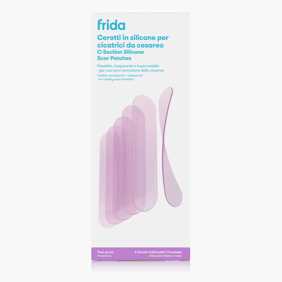 Medicinski silikonski flasteri za ranu nakon carskog reza Frida Mom (6 komada)